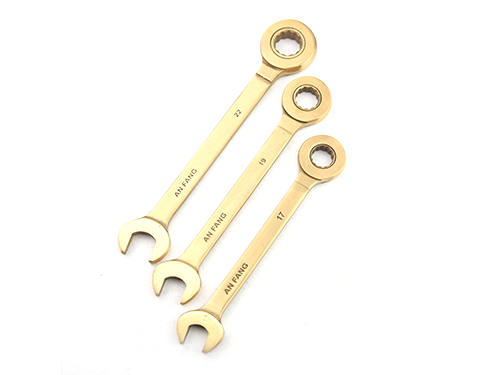 Non Sparking Ratchet Combination Wrench